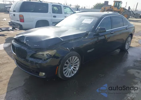 2012 BMW 750Li z USA, uszkodzony, nr VIN WBAKB8C54CC962925